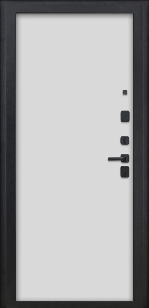 Входная дверь ДвериПРО Термо медный антик Гладкая Белый матовый DPRO222379 внутренняя сторона